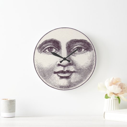 Moon Face Clock Grote Klok (Huis)