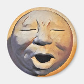 Moon Face Magnet (Voorkant)