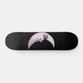 Moon face MoonChild Art Moon Child Persoonlijk Skateboard (Horizontaal)