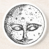 Moon Face Onderzetter (Face 01) (Voorkant)