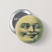 Moon Face Ronde Button 5,7 Cm (Voorkant /achterkant)