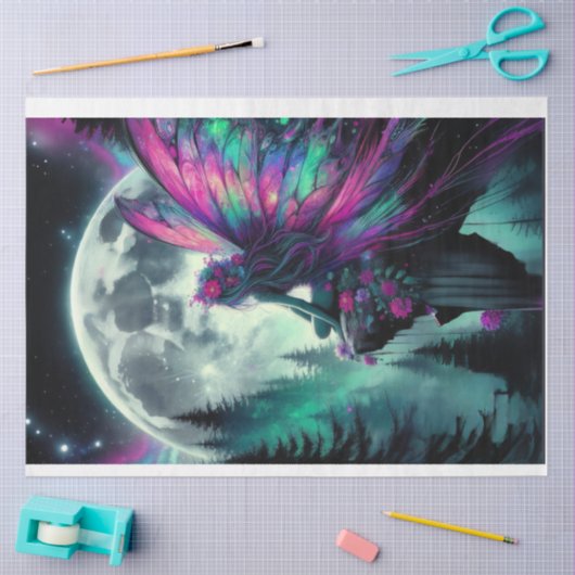 Moon Fairy Aurora Tissuepapier (Craft)