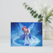 Moon Fairy Briefkaart (Staand voorkant)