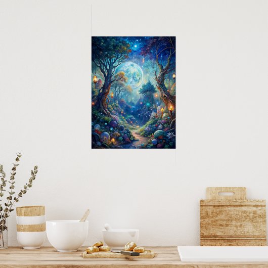Moon Fairy Poster (Keuken)