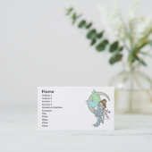 Moon Fairy Profile Card Visitekaartje (Staand voorkant)