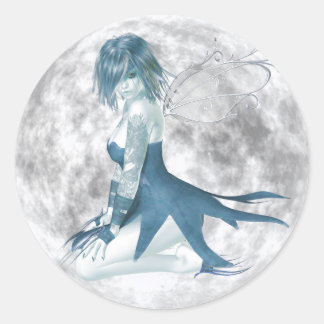 Moon Fairy Ronde Stickers