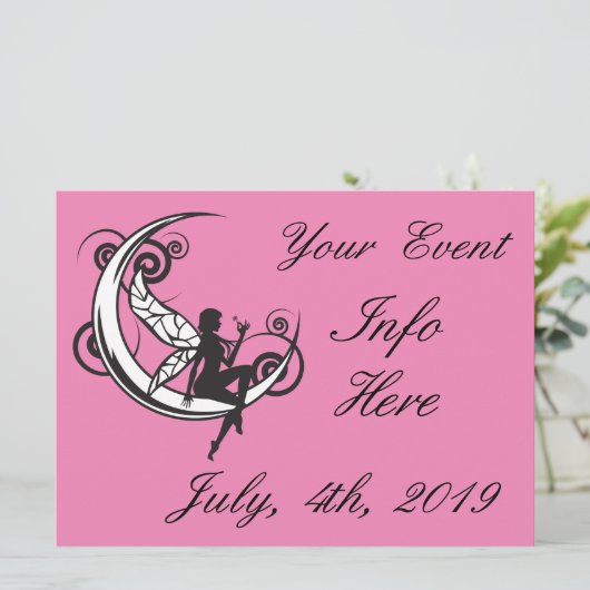 Moon Fairy Silhouette Thunder_Cove (Staand voorkant)