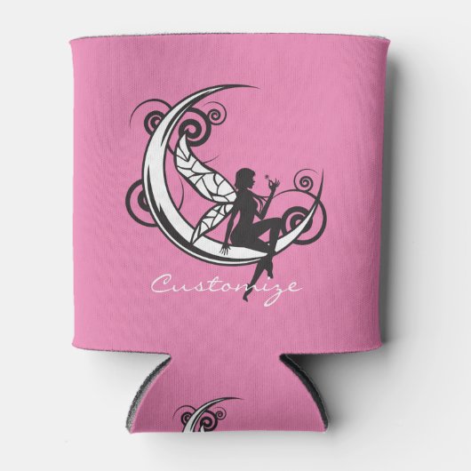 Moon Fairy Silhouette Thunder_Cove Blikjeskoeler (Voorkant)