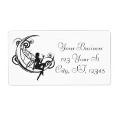 Moon Fairy Silhouette Thunder_Cove Etiket (Voorkant)