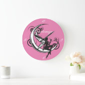 Moon Fairy Silhouette Thunder_Cove Grote Klok (Huis)