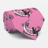 Moon Fairy Silhouette Thunder_Cove Stropdas (Opgerold)