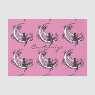 Moon Fairy Silhouette Thunder_Cove Tissuepapier