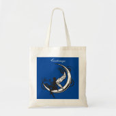 Moon Fairy Sitting Thunder_Cove Tote Bag (Voorkant)
