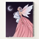 Moon Fairy Spiral-laptop Notitieboek (Achterkant)