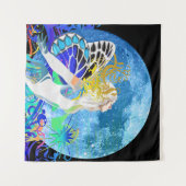 Moon Fairy Tapestry Wandkleed (Voorkant (horizontaal))
