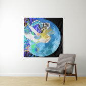 Moon Fairy Tapestry Wandkleed (In Situ (horizontaal))