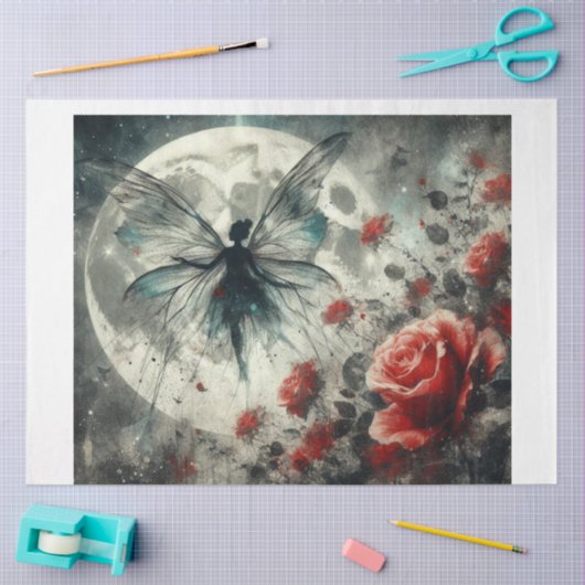 Moon Fairy Tissuepapier (Craft)