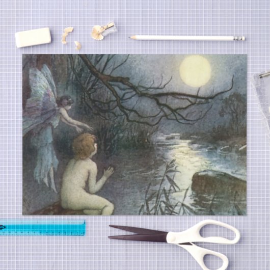 "Moon Fairy" van Warwick Goble Tissuepapier (Craft)