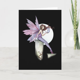 Moon Fairy Wenskaart van Molly Harrison Kaart