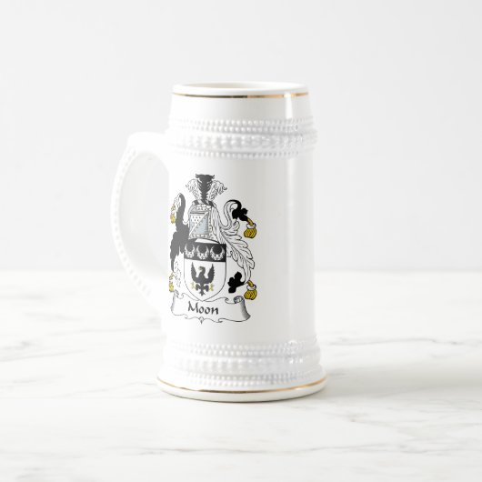 Moon Family Crest Bierpul (Voorkant links)