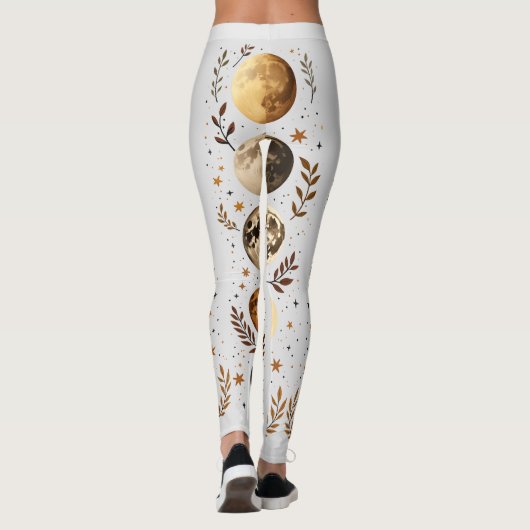 Moon Fasen Botanische Leggings (Achterkant)