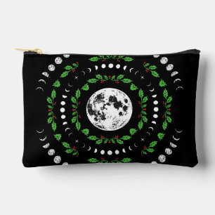 Moon fasen mandala Make-up cosmetische zak zak Etui