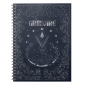 Moon fasgrimoire notitieboek (Voorkant)