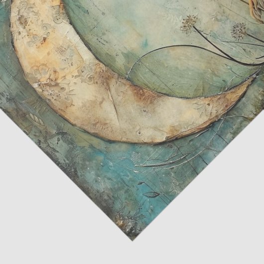 MOON FEE DECOUPAGE TISSUEPAPIER (Detail)