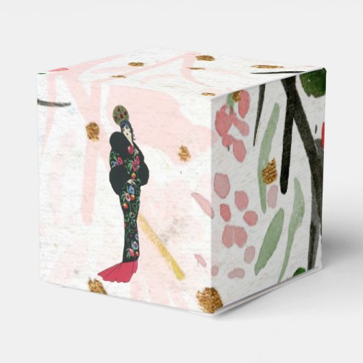 Moon Festival Chinese herfst Bedankdoosjes (Achterkant)