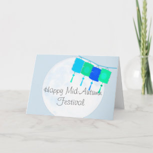 Moon Festival Chinese herfst Festival Greep Kaart