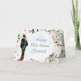 Moon Festival Chinese herfst Festival Greep Kaart