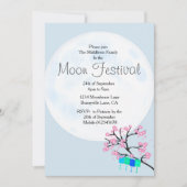 Moon Festival Chinese herfst uitnodiging (Voorkant)