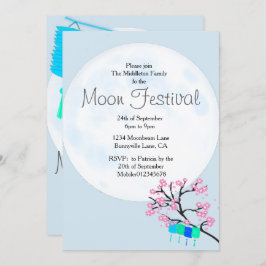 Moon Festival Chinese herfst uitnodiging