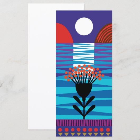 Moon Flower (Voorkant / Achterkant)