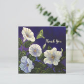 Moon Flower and Luna Moth Hartelijk dank Kaart (Staand voorkant)