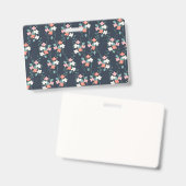 Moon Flower Badge (Voor- en achterkant)