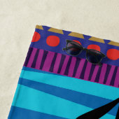 Moon Flower Beach Handdoek (In situ)