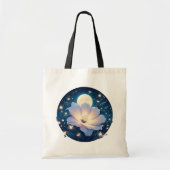 Moon Flower Design Tote Bag (Voorkant)