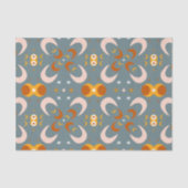 Moon Flower Pattern-cadeau Tissuepapier (Voorkant)