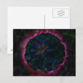Moon Flower Post Card Briefkaart (Voorkant / Achterkant)