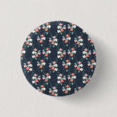 Moon Flower Ronde Button 3,2 Cm (Voorkant)