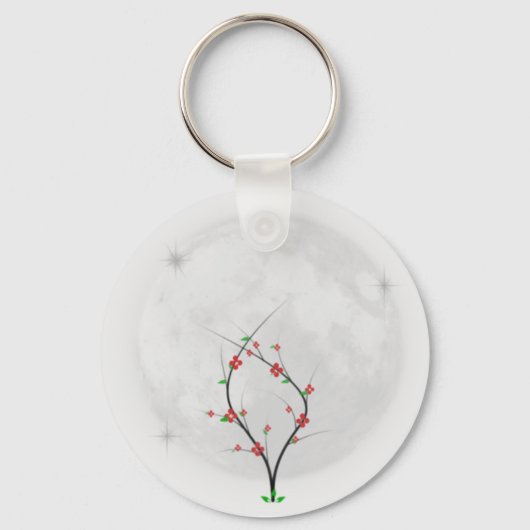 Moon Flower Sleutelhanger (Voorkant)