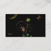 Moon Flower Visitekaartje (Achterkant)