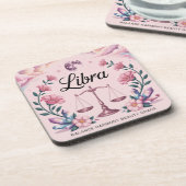 Moon Flowers Crystals Weegschaal Onderzetter Set (Linkerzijde)