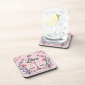 Moon Flowers Crystals Weegschaal Onderzetter Set (Rechterzijde)