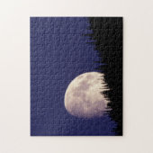 Moon & Forest | Glacier National Park Montana Legpuzzel (Verticaal)