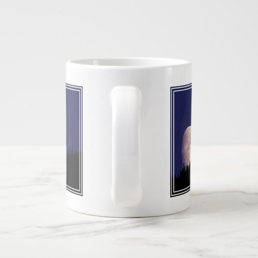 Moon & Forest | Nationaal park Glacier Montana Grote Koffiekop (Achterkant)