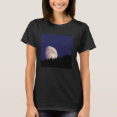 Moon & Forest | Nationaal park Glacier Montana T-shirt (Voorkant)