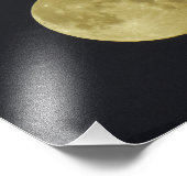 Moon Foto Afdruk (Hoek)