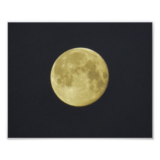 Moon Foto Afdruk (Voorkant)